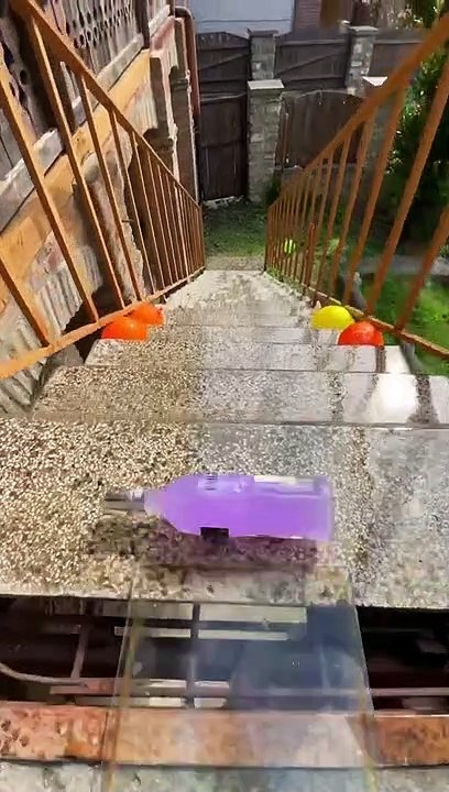 Crushing Crunchy & Soft Things ! Breaking glass bottles ⚠️ #shorts #asmr #experiment