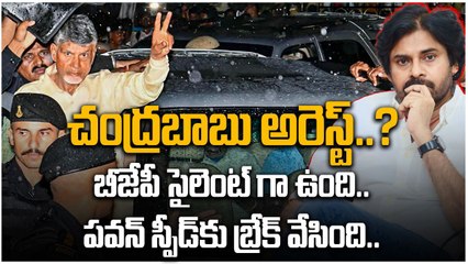 Chandrababu Arrest వేల Time చూసి పవన్ స్పీడ్ కు బ్రేక్ వేసిన BJP...