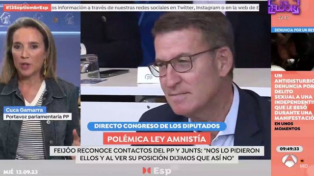 El PP anuncia su propia protesta contra la amnistía en Madrid en vísperas de la investidura de Feijóo