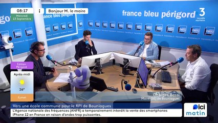 Georges Bassi, maire de Bouniagues lance son projet de nouvelle école