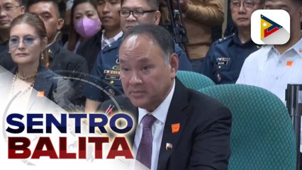 DND Sec. Teodoro, sumalang na sa Commission on Appointments