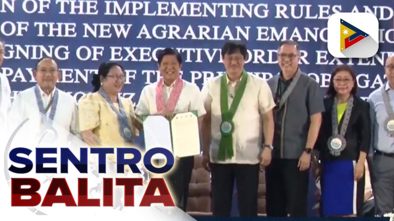 IRR ng New Agrarian Emancipation Act, nilagdaan na ni PBBM