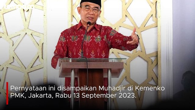Menko PMK Muhadjir Usul Haji Sekali Seumur Hidup untuk Beri Kesempatan Bagi yang Belum