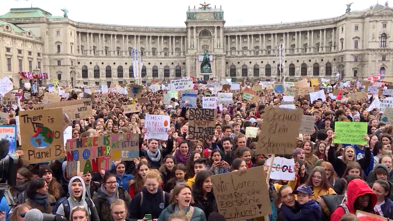 Tausende Teilnehmer bei Klimastreiks in Österreich erwartet