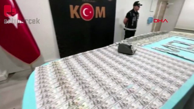 İstanbul'da sahte para operasyonu: 2 milyon 300 bin sahte dolar, 118 bin sahte euro yakalandı