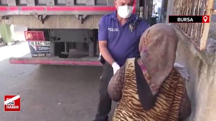 Bursa'da evini temizlettirmek istemeyen kadın arka arkaya beddua yağdırdı