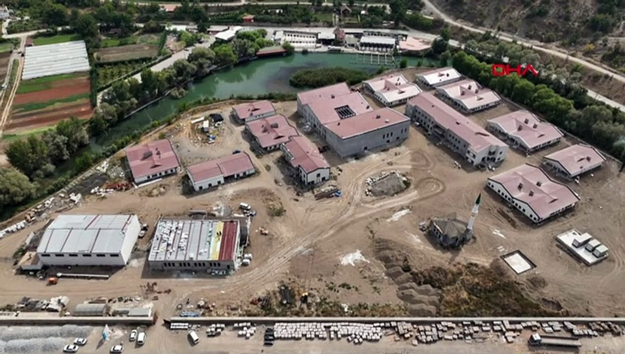 Tokat'ta Sosyal Hizmetler Kampüsü İnşaatı Tamamlanmak Üzere