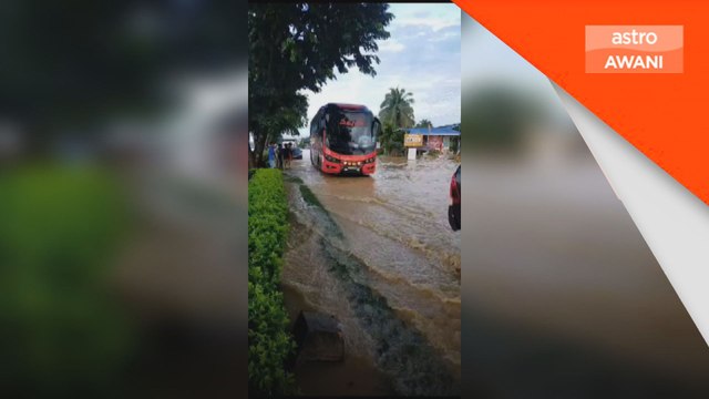 Banjir kilat di Tawau, lebih 40 penduduk dipindahkan