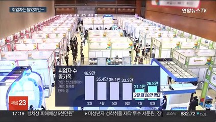 8월 취업자 늘었지만…제조업·청년층 고용둔화 지속