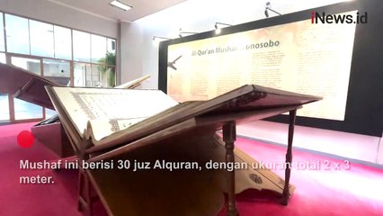Mengintip Keindahan Mushaf Alquran Raksasa di BQMI TMII