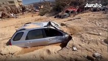 Libya floods: Streets and cars submerged in heavy mud as Storm Daniel causes death and devastation in Derna