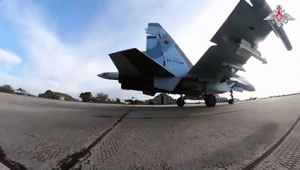 Venäjän julkaisema video näyttää Su-35 -hävittäjän tuhoavan ukrainalaisen lentokoneen