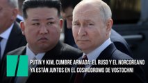 Putin y Kim, cumbre armada: el ruso y el norcoreano ya están juntos en el cosmódromo de Vostochni