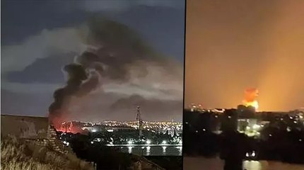 Ukrayna'dan Sivastopol'da tersaneye ve Rus askeri gemilerine saldırı