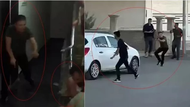 Mardin'de güvenlik korucusu ev sahibi ile yakınları, kiracı polisi dövüp silahını gasbetti