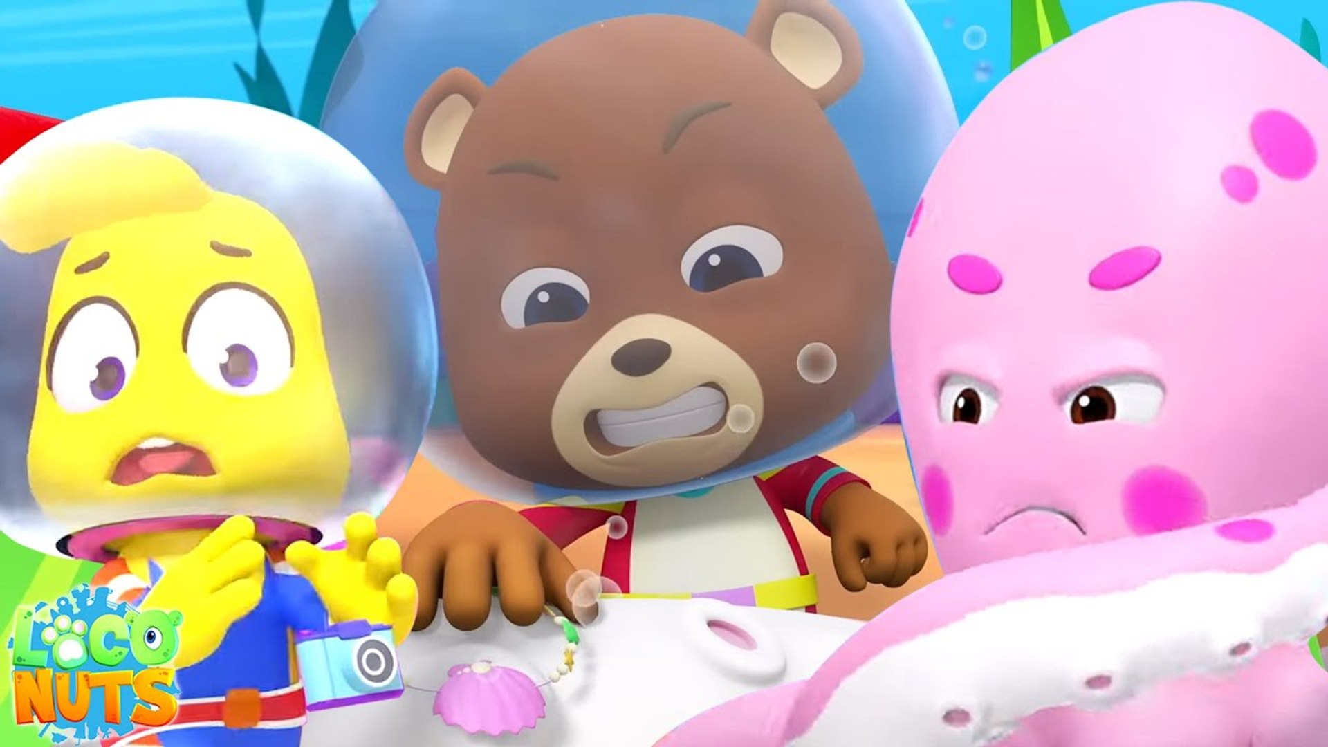 Under The Sea - A Funny Ocean Adventure Of Loco Nuts & More Comedy Cartoons