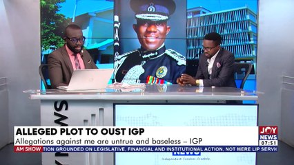 Alleged Plot To Oust IGP: Wild allegations have brought pain to my family - IGP | The Big Stories
