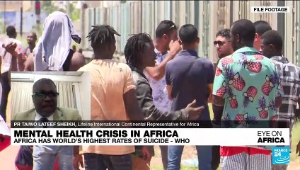 Mental health crisis in Africa: What's behind high suicide rates?