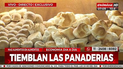 Aumentó la harina... vuelve a subir el precio del pan