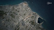 Libia: Derna antes y después de las inundaciones