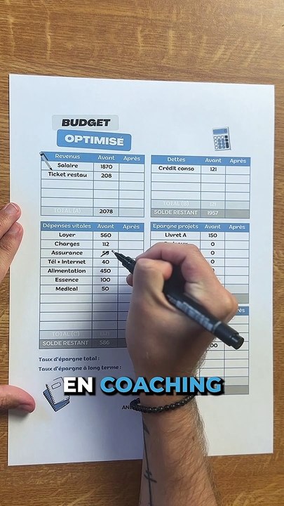 Calculer son budget et optimiser ses dépenses - Vidéo Dailymotion