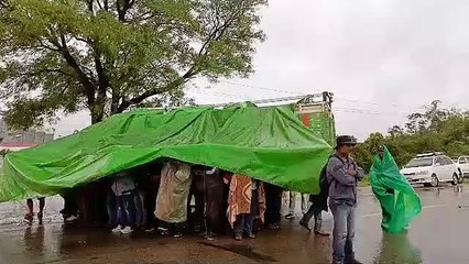 Instalan bloqueo en San Julián este miércoles