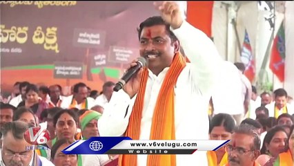 TRS Address Changed To BRS Due To KCR Fear , Says BJP Senior Leader Muralidhar | Indira Park|V6 News