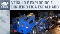 Bandidos tentam roubar R$ 2 milhões de carro forte em Limeira (SP)