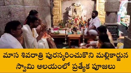 వరంగల్: శ్రీ మల్లికార్జున స్వామి ఆలయంలో ప్రత్యేక పూజలు