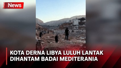 Derna Libya Hancur Diterjang Badai Ganas Mediaterania