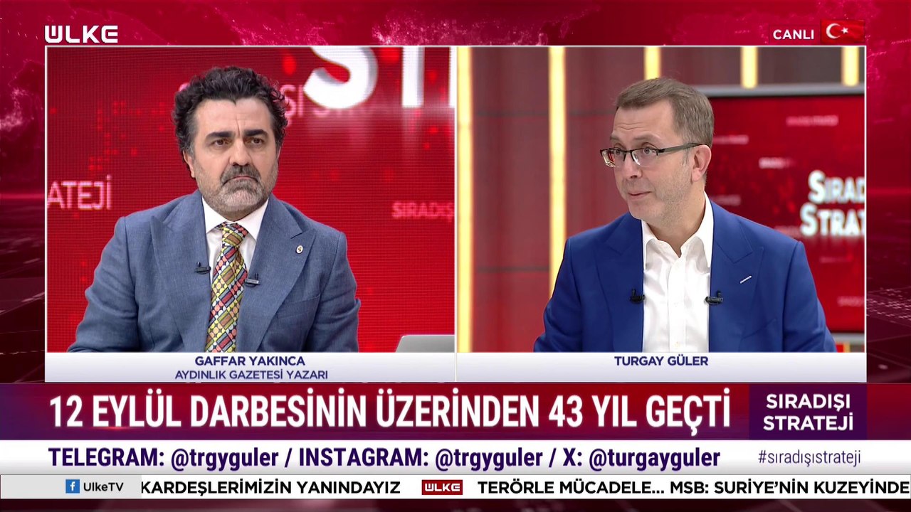 Sıradışı Strateji - Turgay Güler | Gaffar Yakınca |12 Eylül 2023