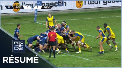 PRO D2 Saison 2023/2024 J05 - Résumé SU Agen-USON Nevers