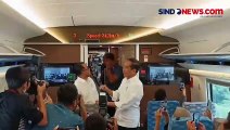 Jajal Naik Kereta Cepat Jakarta-Bandung, Ini Kata Jokowi