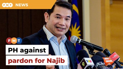 PH will not agree to pardon for Najib, says Rafizi