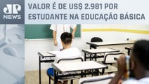 Gasto por aluno no Brasil é o 3º pior entre 42 países, aponta pesquisa