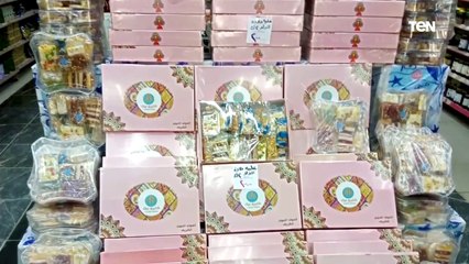 ضخ حلوى المولد بالمجمعات والكيلو المشكل بـ 100 جنيه و 2 كيلو بـ 200 جنيه