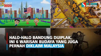 Halo-Halo Bandung Dijiplak, Ini 6 Warisan Budaya yang Juga Pernah Diklaim Malaysia