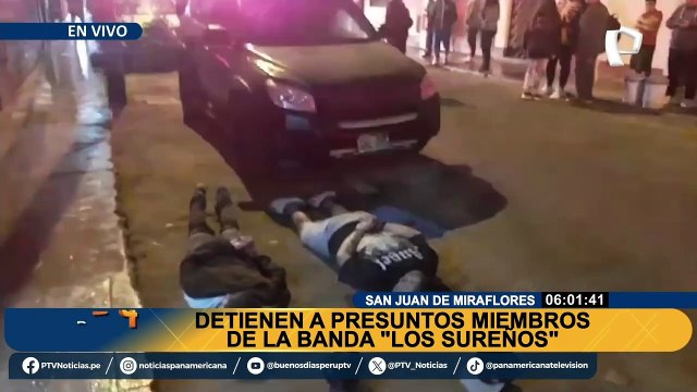 PNP desarticula peligrosa banda delictiva los sureños en SJM