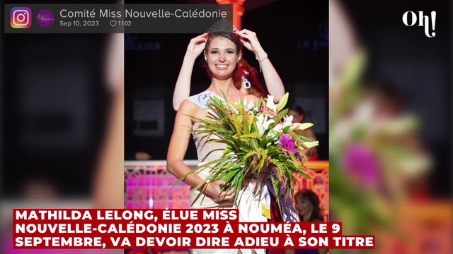 Miss France 2024 : tout juste élue, Miss Nouvelle-Calédonie destituée pour une grosse erreur
