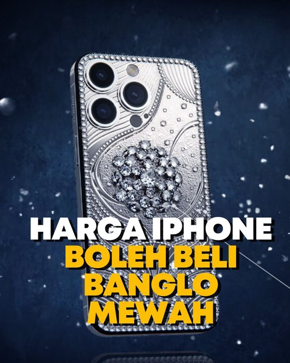 Harga iPhone boleh beli banglo mewah