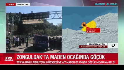 Zonguldak’ta maden ocağında göçük! Kandill Belediye Başkanı Mustafa Aydın son durumu aktardı