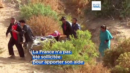 Course contre la montre pour retrouver des survivants au Maroc
