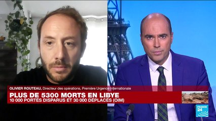 Inondations en Libye : "c’est une crise qui va durer"