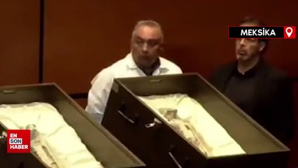 Meksika Kongresi'nde insana benzemeyen gizemli fosiller sergilendi