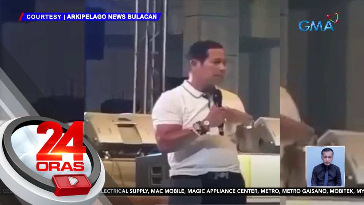 Bulacan Gov. Daniel Fernando, isinugod sa ospital matapos magkanda-utal-utal at tila hindi makapagsalita sa isang pagtitipon | 24 Oras