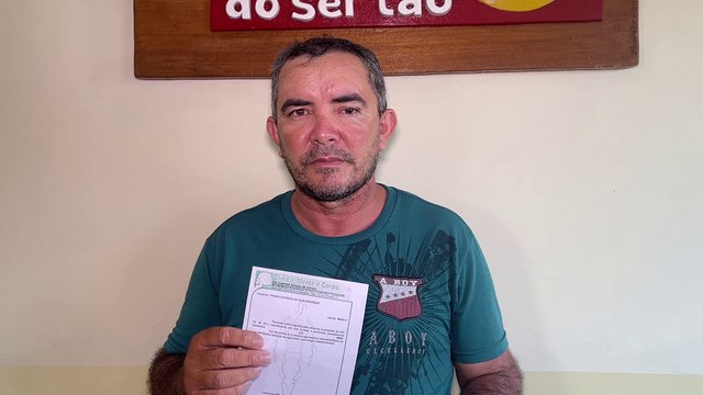 Doente e incapaz, agricultor de Cajazeiras tem aposentadoria negada no INSS mesmo mostrando exames