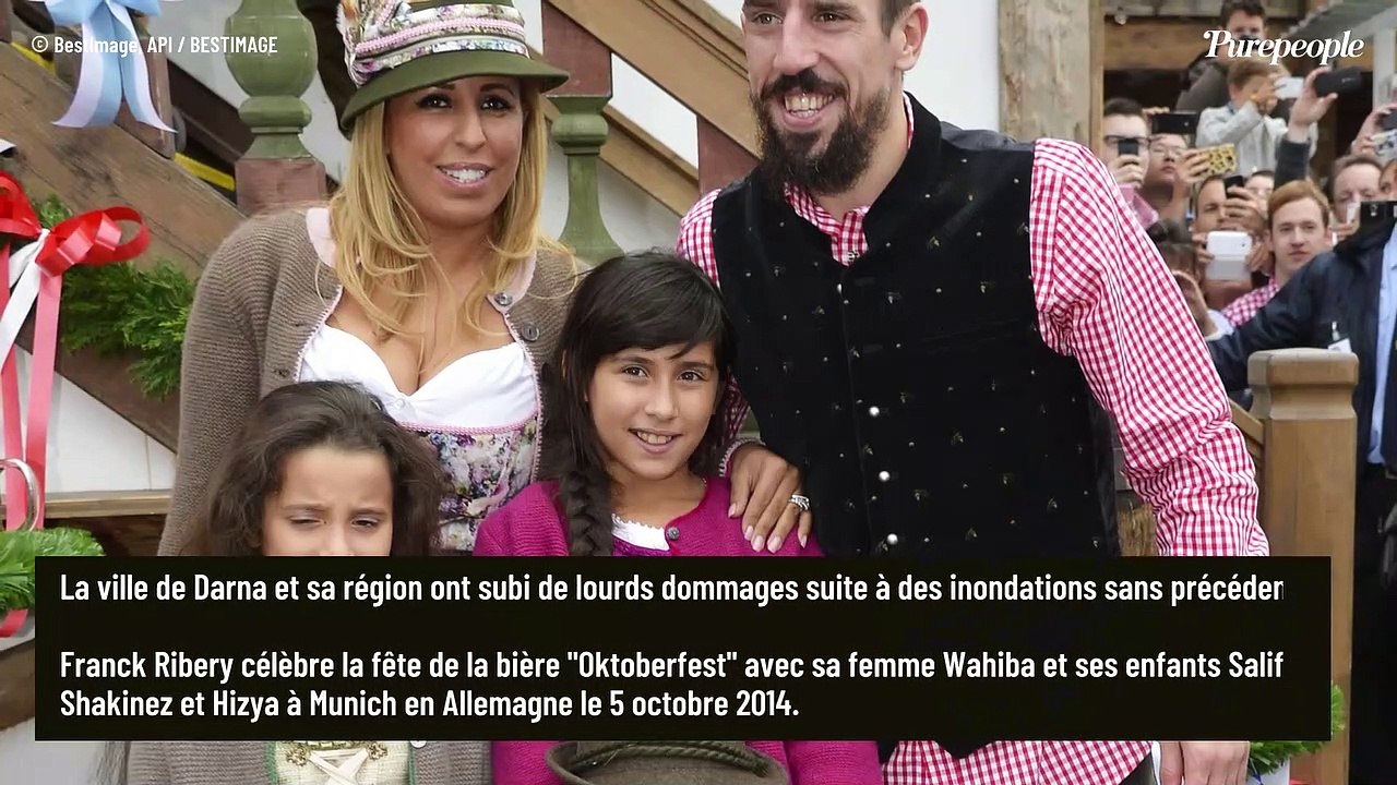 Inondations en Libye : Wahiba, la femme de Franck Ribéry a le coeur en miettes, elle partage son désespoir