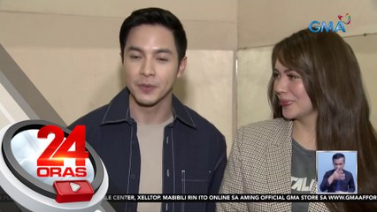 Alden at Julia, parehong overwhelmed sa reaction ng fans sa scene drop ng kanilang upcoming film na "Five Break-Ups and a Romance" | 24 Oras