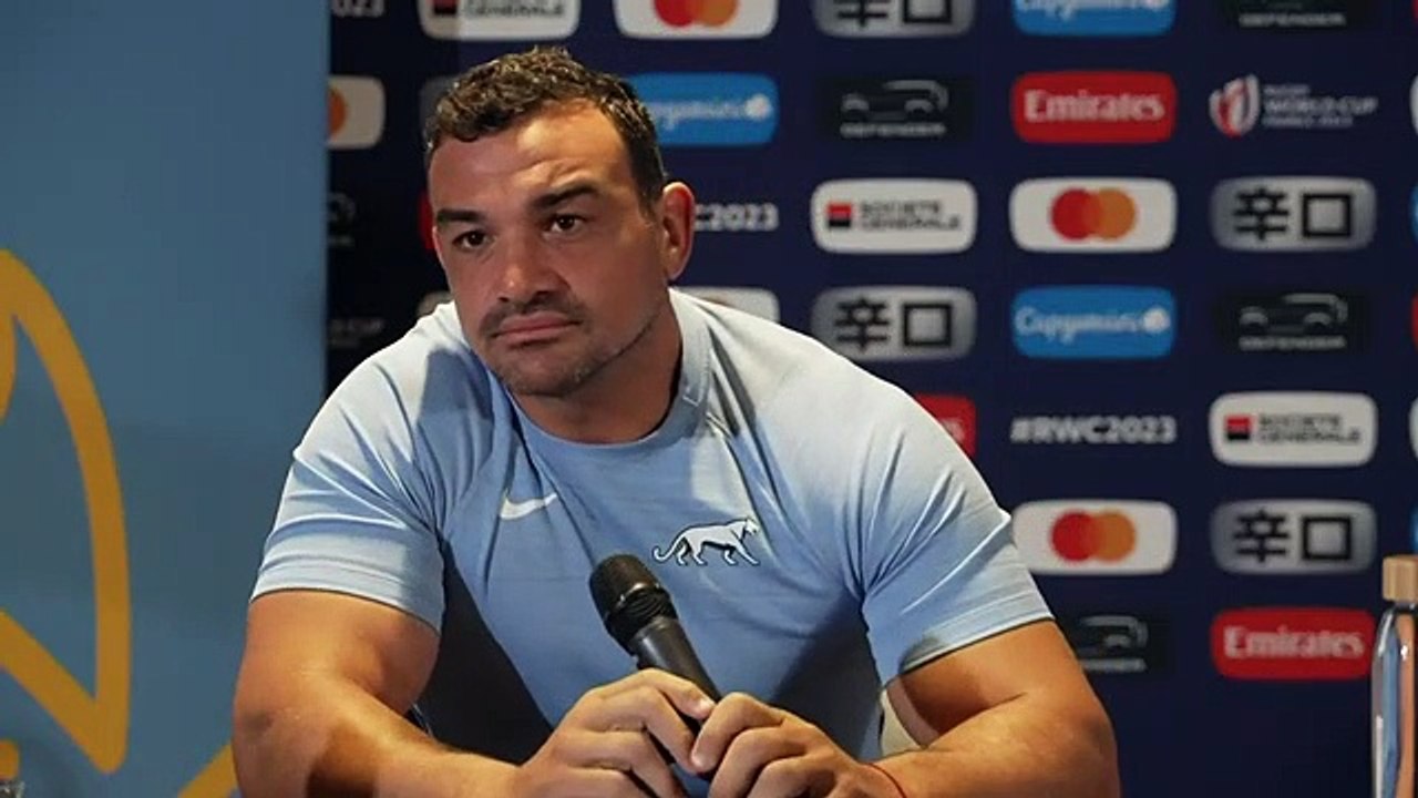 Agustín Creevy habló tras la caída de Los Pumas en su debut