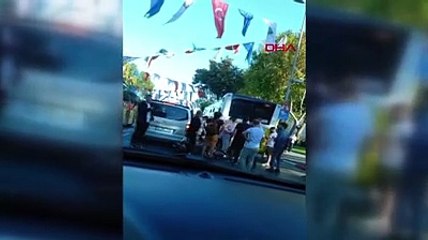 Hamile kadın otobüsün altında kaldı